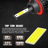 SHENKENUO 6000K Cool White H13 COB LED Headlight Bulbs High