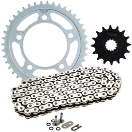 NICHE Drive Sprocket Chain Combo for Honda CTX700 NC700X Front 16 Rear 43 Tooth 520 O-Ring 120 Links