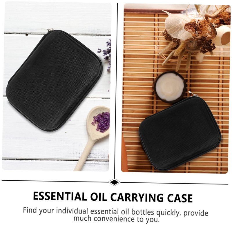 TOVINANNA Essential Oil Storage Pouch Shockproof Organizer for Roller Bottles