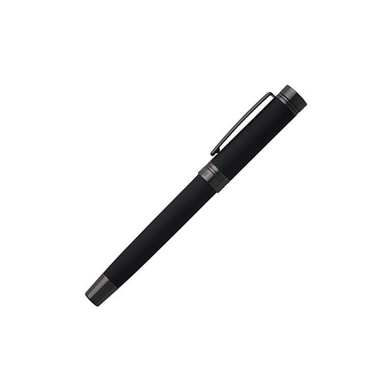 Cerruti NSG9145A 1881 Zoom Soft Black Brass Rollerball Pen in