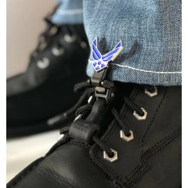 Biker Boot Straps Air Force Boot-Loops