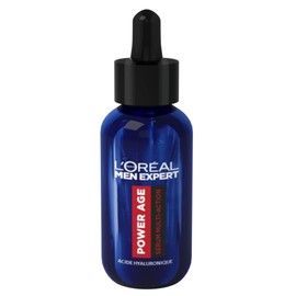 L'Oréal Men Expert - Face Serum Multi-Action Moisturising & Anti-Ageing for Men - with Hyaluronic Acid - For All Skin Types - Power Age - 30 ml
