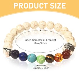 Pet Memorial Gifts Dog Memorial Gifts for Loss of Dog Rainbow Bridge Bracelet for Beloved Dog Cat Pet Sympathy Gift 8MM Mixed Color Bead 7 Chakra Pet Memorial Bracelet for Women Men Pet Lovers