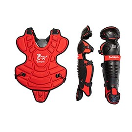 Jadekylin 14" Baseball Catcher Gear Youth Age 9 to 12 (Red)