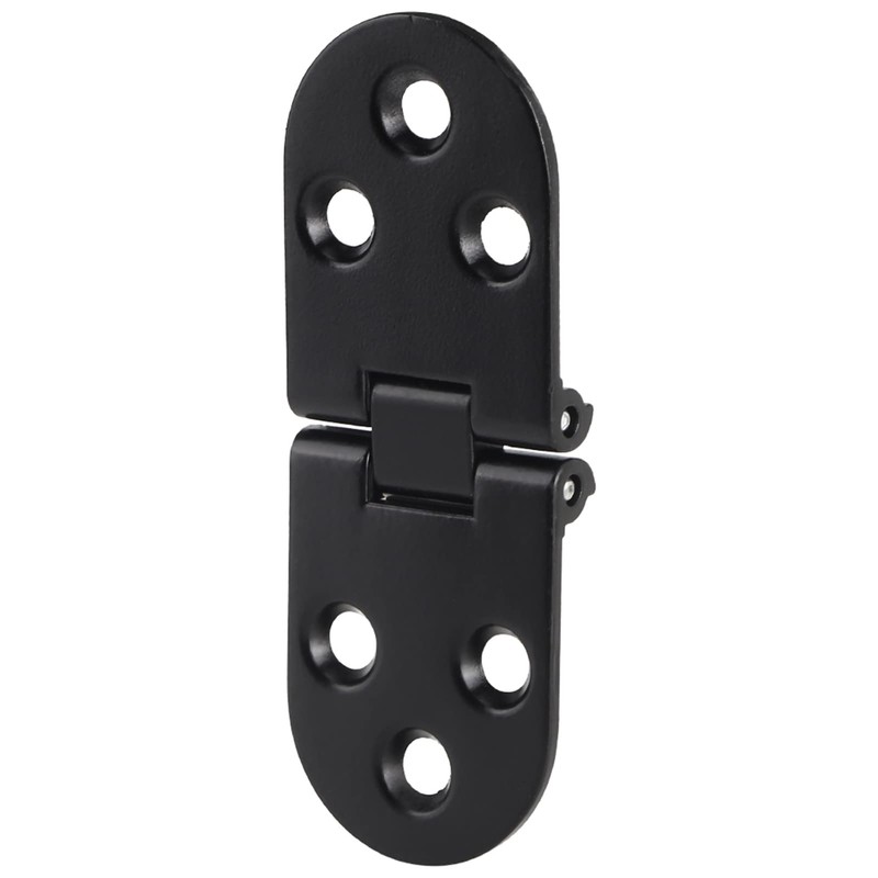 AUNMAS 4Pcs Flip Hinge, 80 * 30 * 2.2mm Zinc