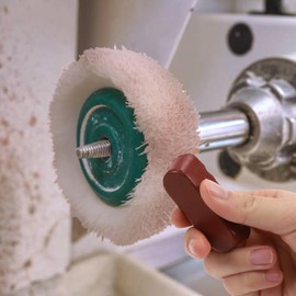 TENDAQIX 4 Pcs Metal Polishing Compound kit 24Oz for Buffing Wheel 4Oz Each Buffing Wheel Compound Buffing Compound Bars Brown Tripoli White Rouge All Purpose Blue General Green, 4packs, TD-6+4packs