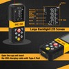 PREXISO Laser Measure, 265Ft Rechargeable Laser Distance Meter with Multi-Measurement