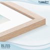 Icona Bay 8x10 Light Oak Picture Frame with Removable Mat
