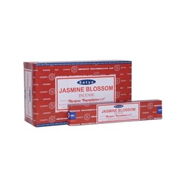 VIE Satya Incense Sticks, 12 Packs x 15g, Jasmine Blossom