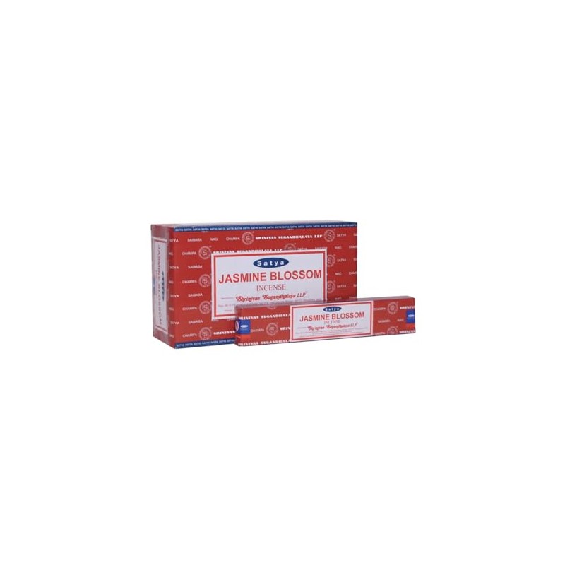 VIE Satya Incense Sticks, 12 Packs x 15g, Jasmine Blossom