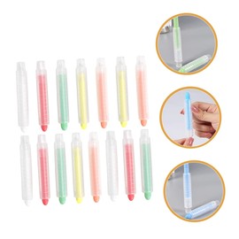 KICHOUSE 3 Boxes Water Soluble Colored Chalk for Teachers Dust Easy Grip for Blackboards Convenient for Writing Painting for Sidewalk Art