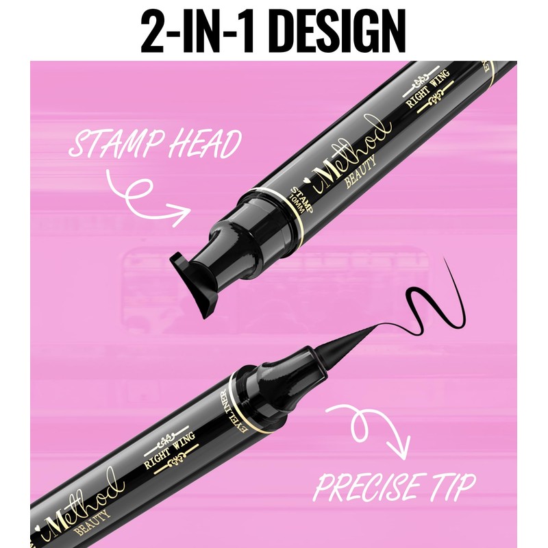 iMethod Winged Eyeliner Stamp - 2 Pens, Perfect Wing Cat