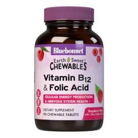Bluebonnet Earthsweet Tabletas Vitamina B12 90 Pastillas