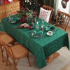 Honellaty Christmas Rectangular Tablecloth, Spillproof Wrinkle Resistant Jacquard Table Cloth