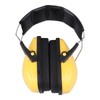 Yellow Baby Ear Protection Noise Cancelling Earmuff Efficient Foldable Adjusting