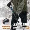 HANDLANDY Waterproof Work Gloves for Cold Weather, Insulated Winter Freezer