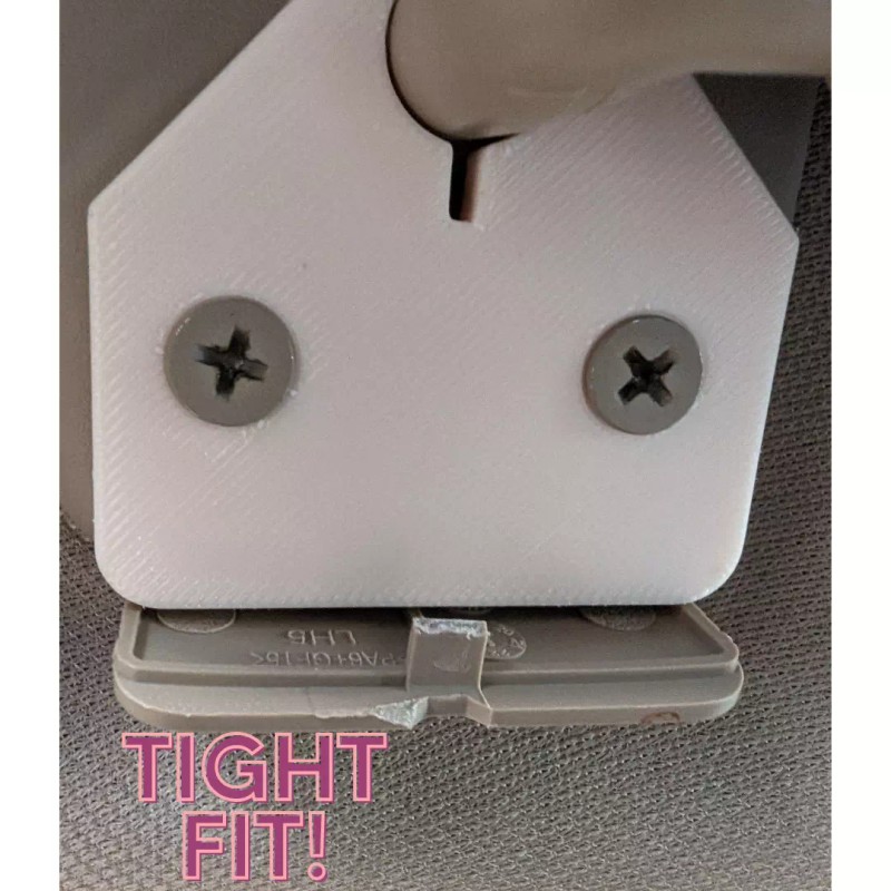 Dodge 2-Pack Cream Sun Visor Repair Kit Dodge RAM 1500