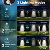 kolpop 16 Pack Solar Fence Lights Outdoor with 3 Modes