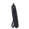V7 SA0604B-8N6 Surge Protector - 6-Outlet Home/Office Surge Protector -