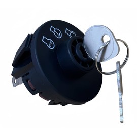 117-2221 Ignition Switch 3 Postion with Key for Exmark Toro 137-4101 - 117-2222 Grandstand, Grand Stand - Vantage VT VTS VTX - Timecutter Z4200 Z4235 Z5060 Z4202 2 Umbrella Key ﻿