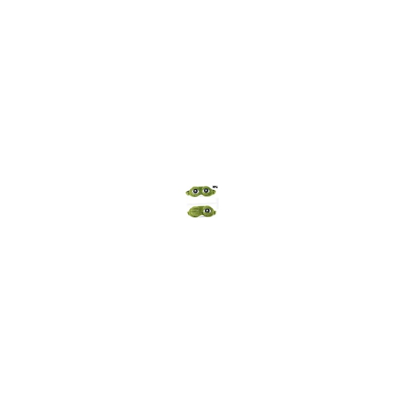 슬픈개구리안대 눈가리개 캐릭터수면안대 기내용안대 숙면안대 Sad Frog Eye Mask Character