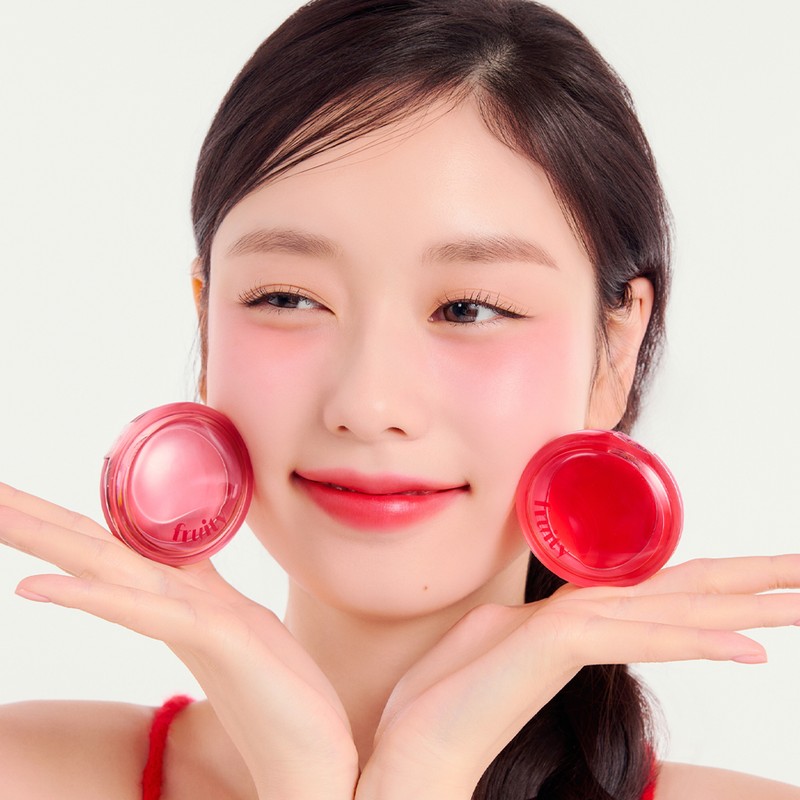 Etude [에뛰드]프루티 립앤치크 블러밤 [Etude] Fruity Lip and Cheek Blur