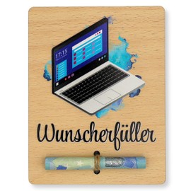 ZUKLA® Verpackung für Geldgeschenk Laptop 13 x 10 cm - Spardose Computer Zubehör Geschenk - Computer Geschenke - PC Geschenke - Laptop Fan - Handmade