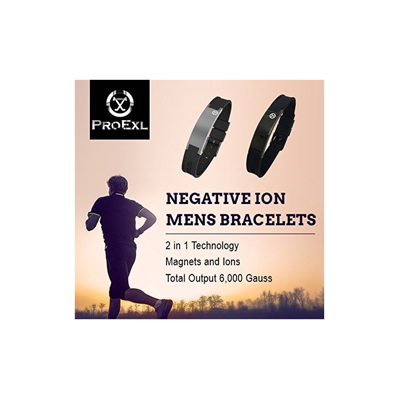 PROEXL Sports Golf Magnetic Bracelet (Gray)