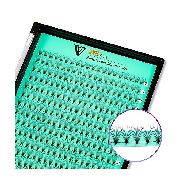 VAVALASH VAVALASH 320 Fans Premade Fans Eyelash Extensions 8D 10D