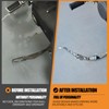 HCmotorku Motorcycle Kickstand Extension Kit Fit For Harley Dyna Street