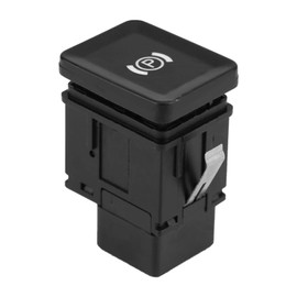 Lectronic Parking Switch, 3C0927225C Car Handbrake Parking Switch Brake Button Black Suitable for Passat B6 3C