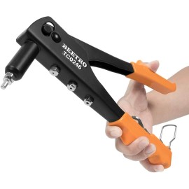 BEETRO Heavy Duty Hand Riveter, Rivet Gun, 10.5'&apo