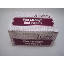 Matty Wet Strength End Papers Box Of 5 X 500 Perm Paper [Misc.]
