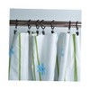 GRIRIW 40pcs Curtain Rings with Clips Drapery Rings for Easy