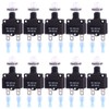 Swpeet 30Pcs 30Amp Thermal Circuit Breaker with Quick Connect Terminals