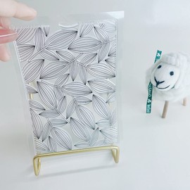 Leaf Shading Foliage Background Clear Stamps Transparent Silicone Stamp Album Cards Rubber Stamp for Card Making Decoration and DIY Scrapbooking