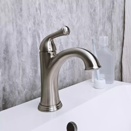 RELIAFLO Single Control Lavatory Faucet in PVD Satin Nickel - L82832-29