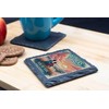 Brothers Slate Coaster – Side by Side, Heart to Heart