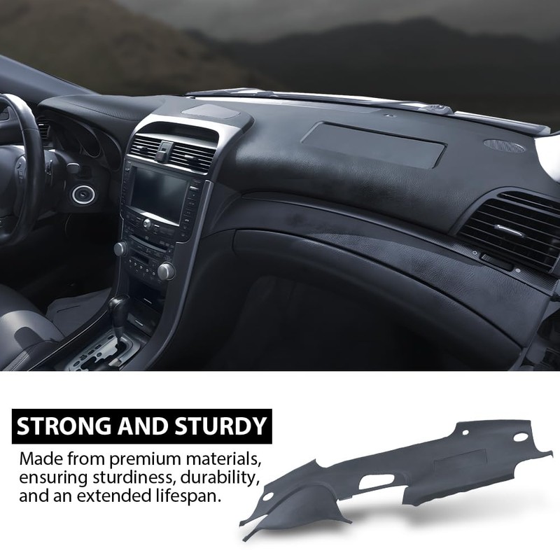 G-PLUS TPE Molded Dashboard Dash Cover Compatible with Honda Acura