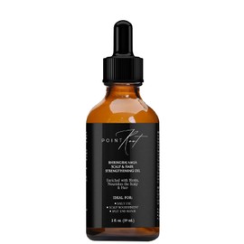 pointroot Bhringraj & Amla Hair Oil with Biotin – Hair Growth & Scalp Strengthening Oil for Thicker, Shinier Hair | Reduces Hair Loss, Split Ends, Dandruff | Nourishes All Hair Types, 2 fl oz