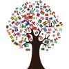 World Flags Tree Bulletin Board Decorations International Flag Tree Paper