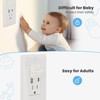 32 Pack Outlet Covers Baby Proofing, Socket Covers with Hidden