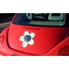 Bling My Bug Magnetic VW Beetle Decal Yellow Daisy