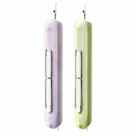 Hyleon Needle Threaders, 2Pcs 2 in 1 Needle Threaders Hand Sewing, Threading and Thread Remover Tools Stretchable Seam Rippers for Hand Sewing, Knitting, Embroidery