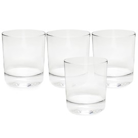 Ravenscroft Crystal 10-1/2-Ounce Classic Double Old-Fashioned Glass, Set of 4