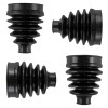 Caltric 2 Rear Axle Outer And Inner CV Boot Kit