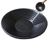Gold Pan Pan Pan Dredging Exploration Gold Panning Dish Black