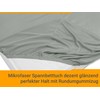 npluseins Microfibre Fitted Sheet - Breathable and Suitable for Allergy