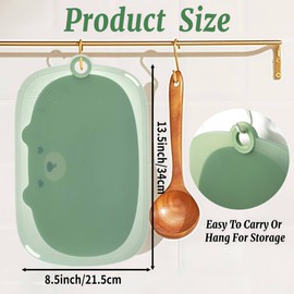 Cutting Boards for Kitchen Dishwasher Safe,Large Plastic Cutting Board(8.5"×13.5")