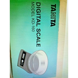 Tanita Japan digital Color scale model KD-160.  Black